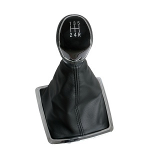 Manson cu nuca schimbator compatibil Ford Focus MK2 2004-2008 5 viteze, Negru