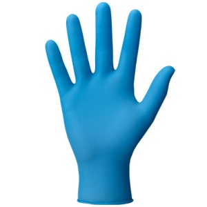 MANUSI PROTECTIE ALBASTRE DIN NITRIL CLASSIC L SET 100BUC NITRYLEX - Img 2