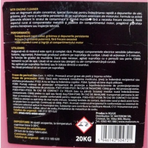 MTR Engine Cleaner – Degresant motor concentrat (20KG) - Img 2