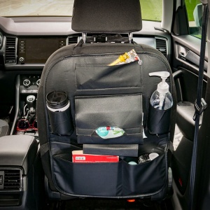 ORGANIZATOR SCAUN AUTO MULTIFUNCTIONAL NEGRU - Img 4