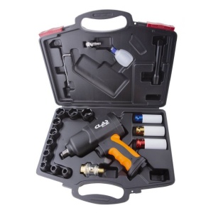 Pistol pneumatic de impact 1600Nm cu set tubulare