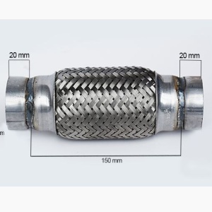 RACORD FLEXIBIL INNER & OUTER BRAID 50x150MM