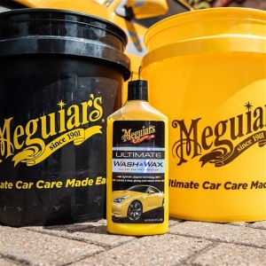 Sampon Auto cu Ceara Meguiars Ultimate Wash Wax 473 ml - Img 2