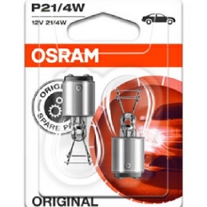 SET 2 BECURI 12V P21/4W ORIGINAL BLISTER OSRAM - Img 2