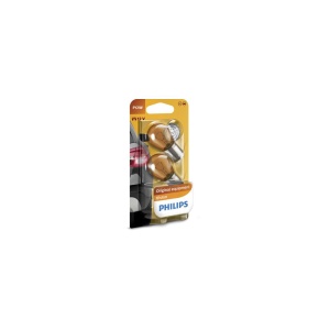 SET 2 BECURI SEMNALIZARE PY21W 12V (blister) PHILIPS