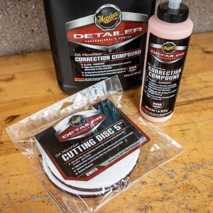 SET 2 BUC PAD POLISHARE CU MICROFIBRE ABRAZIV 5, 127 MM- MEGUIARS