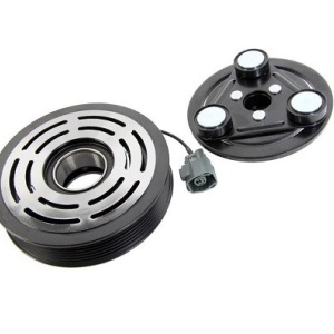 Set bobina, fulie si ambreiaj compresor A/C PANASONIC H12A1AG4DY 6PK 125mm MAZDA 3, 6, CX-7 - Img 2