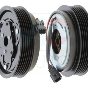 Set bobina, fulie si ambreiaj compresor AC CALSONIC CR12Sc 6PK 125mm DACIA, RENAULT