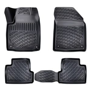 Set Covorase Auto Cauciuc UMBRELLA Dedicate JEEP CHEROKEE (KL) 2014-2019 - Img 2