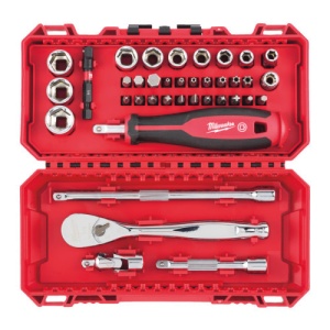 Set de chei tubulare 1/4", 38buc