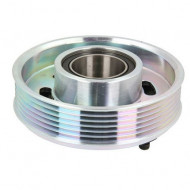 Set fulie si ambreiaj compresor A/C SANDEN PXE14 PXE16 / DENSO 7SEU17C / ZEXEL DCS17 - 6PK 110mm AUDI SEAT SKODA VOLKSWAGEN - Img 2