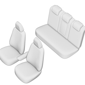 SET HUSE SCAUN FIT UMBRELLA PENTRU AUDI Q5 (2017-) - Img 2