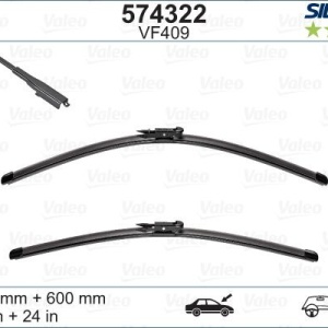 Set lamela stergator Valeo Silencio FlatBlade OE 700/600 mm