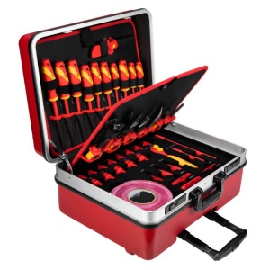 Set scule izolate VDE pentru repararea masinilor electrice si hibride 51 piese