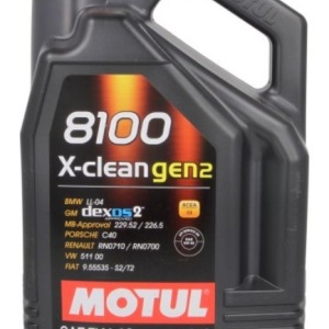 Ulei motor motul 8100 X-CLEAN GEN2 5W40 5L