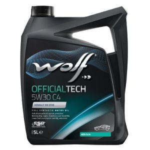 ULEI MOTOR WOLF OFFICIALTECH 5W30 C4 5L
