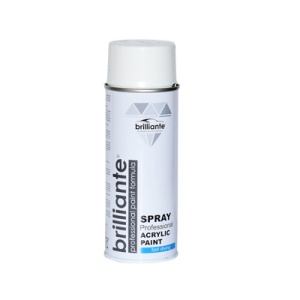 Vopsea Spray Acrilica Alb Gri (RAL 9002) 400ml BRILLIANTE