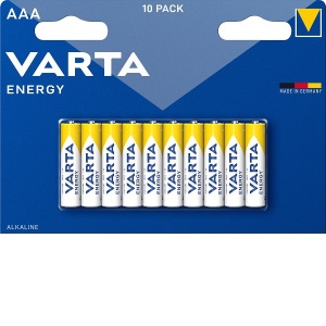 Baterie Varta Energy AAA - LR03 1.5V (Alcalina) 10 buc