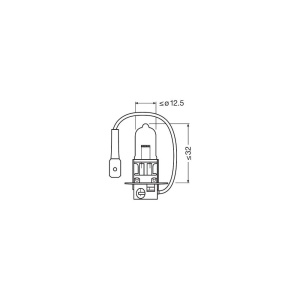 BEC 12V H3 55 W ORIGINAL BLISTER 1 BUC OSRAM - Img 2