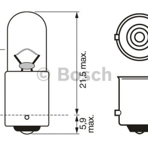Bec Bosch Pure Light T4W 12V 4W BA9s