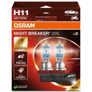 Bec Halogen Osram H11 Night Breaker 220 Duo Box