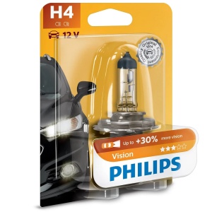 Bec Halogen Philips H4 Vision 12V 60/55W P43t-38