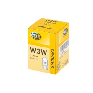 Bec Hella W3W 12V 3W W2,1x9,5 d