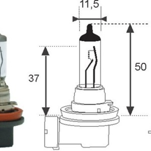 Bec Magneti Marelli H11 12V 55W PGJ-19-2