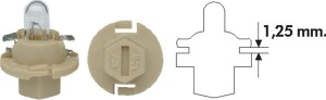 Bec Magneti Marelli PBX4 12V 1.5W BX8.4d Bej