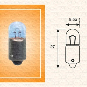 Bec Magneti Marelli T4W 12V 4W BA9s