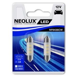 Bec Neolux LED C5W 12V 0,5W SV8,5-8