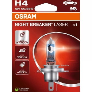 Bec Osram Night Breaker Laser Next Generation H4 12V 60/55W P43t blister