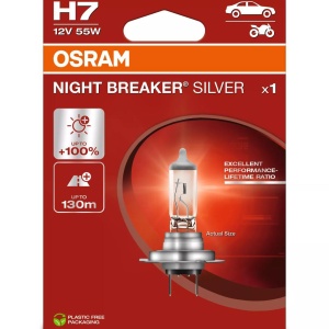 Bec Osram Night Breaker Silver H7 12V 55W PX26d blister