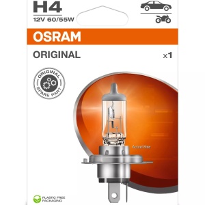 Bec Osram Original H4 12V 60/55W P43t Blister