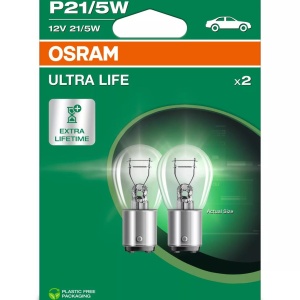 Bec Osram Ultra Life P21/5W 12V BAY15d