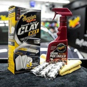 Chit Argila Decontaminare SMOOTH SURFACE CLAY KIT - (3X60G BARS) -MEGUIARS - Img 2