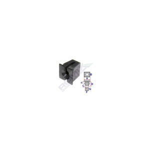 CLIPS FIXARE PENTRU FORD/MERCEDES/OPEL - NEGRU SET 10 BUC - Img 2