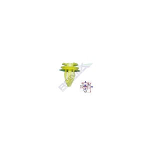 CLIPS TAPITERIE PENTRU BMW 7.6X21.5MM - GALBEN SET 10 BUC - Img 2