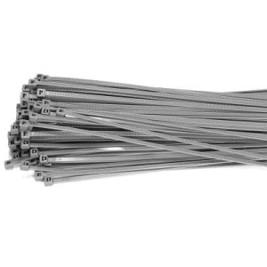 Colier plastic 3.6x300 gri 100buc