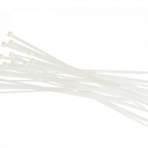 COLIERE NYLON ALBE 2.4*80 MM SET 100 BUC - Img 2