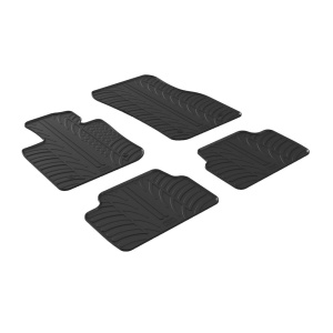 Covorase cauciuc Mini Cooper / One F55 2014-, 5 Usi , cutie viteze manuala, culoare Negru, presuri G