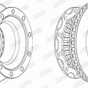 Disc frana spate stg/dr Jurid