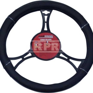 Husa volan Negru-carbon 37-39 cm Carpriss