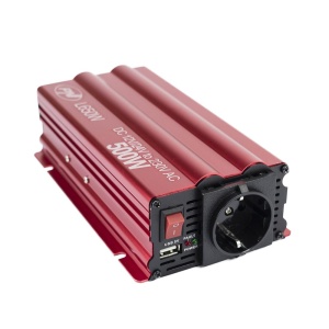 INVERTOR DE TENSIUNE PNI L650W, ALIMENTARE DUALA 12V/24V, IESIRE 230V, 500W, SINUS MODIFICAT, MUFA USB 5V 500mAh, CU CLESTI ALIMENTARE SI MUFA DE BRICHETA INCLUSA - Img 9