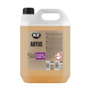 K2 - ARTUS 5KG-Sol.concentrat.univ.curat.plastic,cauciuc,piele artificială