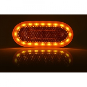 LAMPA GABARIT LED 1386 W197, 12V-24V, POZITIE PORTOCALIU WAS - Img 3