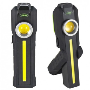LANTERNA REINCARCABILA CU ACUMULATOR. MAGNETICA 250LM JBM
