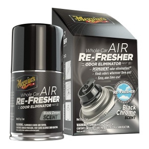 ODORIZANT SPRAY SUB PRESIUNE 57 G WHOLE CAR AIR RE-FRESHER¿BLACK CHROME-EU MEGUIARS