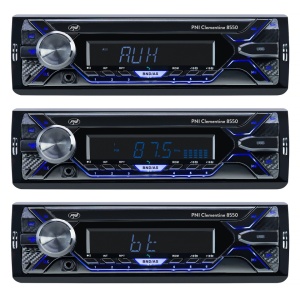 RADIO MP3 PLAYER AUTO PNI CLEMENTINE 8550BT, FATA DETASABILA, 4X45W, 12V, 1 DIN, CU SD, USB, AUX, RCA - Img 5
