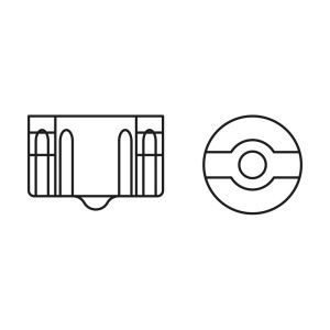 SET 2 BECURI 12V W21/5W 21W PURE LIGHT BOSCH - Img 3